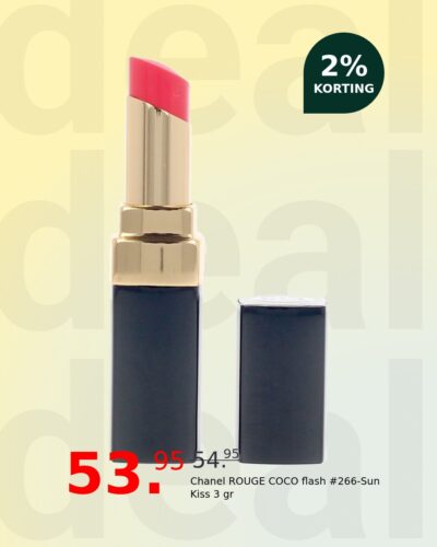 Chanel ROUGE COCO flash #266-Sun Kiss 3 gr