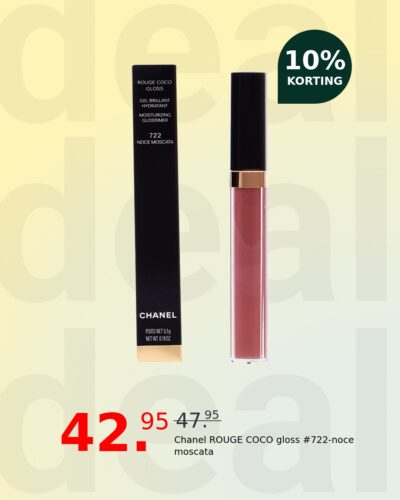 Chanel ROUGE COCO gloss #722-noce moscata