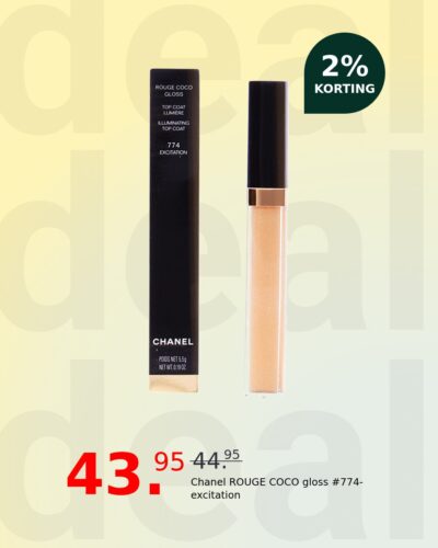 Chanel ROUGE COCO gloss #774-excitation