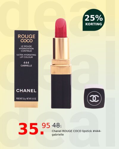 Chanel ROUGE COCO lipstick #444-gabrielle