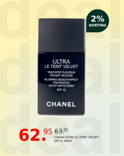 Chanel ULTRA LE TEINT VELVET SPF15 #B30