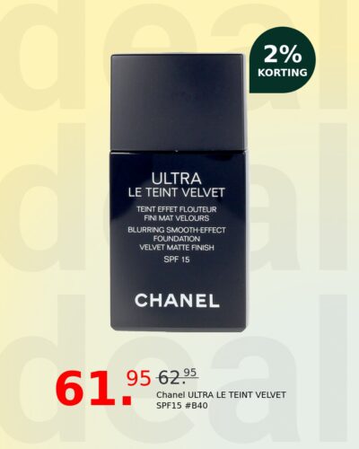 Chanel ULTRA LE TEINT VELVET SPF15 #B40
