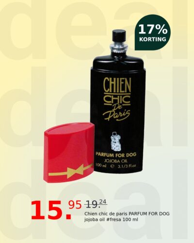 Chien chic de paris PARFUM FOR DOG jojoba oil #fresa 100 ml
