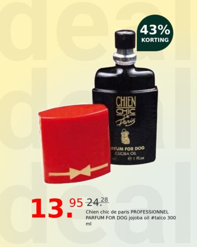 Chien chic de paris PROFESSIONNEL PARFUM FOR DOG jojoba oil #talco 300 ml