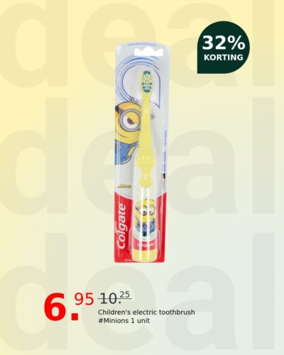 Children's electric toothbrush #Minions 1 unit