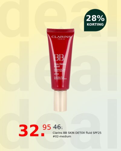 Clarins BB SKIN DETOX fluid SPF25 #02-medium