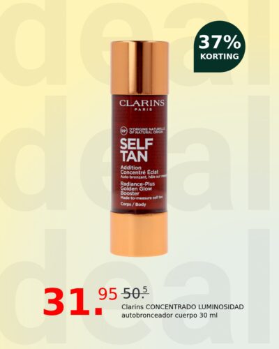 Clarins CONCENTRADO LUMINOSIDAD autobronceador cuerpo 30 ml
