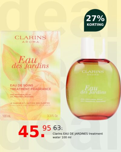 Clarins EAU DE JARDINES treatment water 100 ml