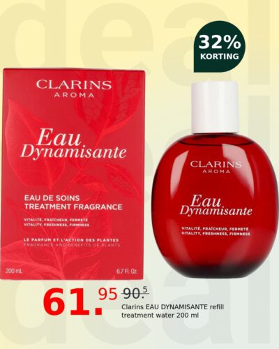 Clarins EAU DYNAMISANTE refill treatment water 200 ml