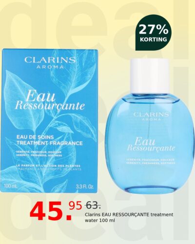 Clarins EAU RESSOURÇANTE treatment water 100 ml
