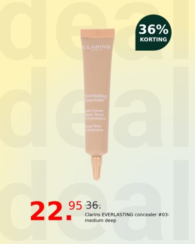 Clarins EVERLASTING concealer #03-medium deep