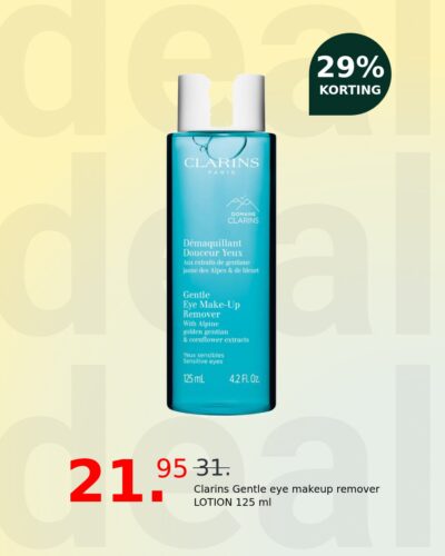 Clarins Gentle eye makeup remover LOTION 125 ml