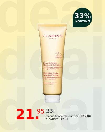 Clarins Gentle moisturizing FOAMING CLEANSER 125 ml