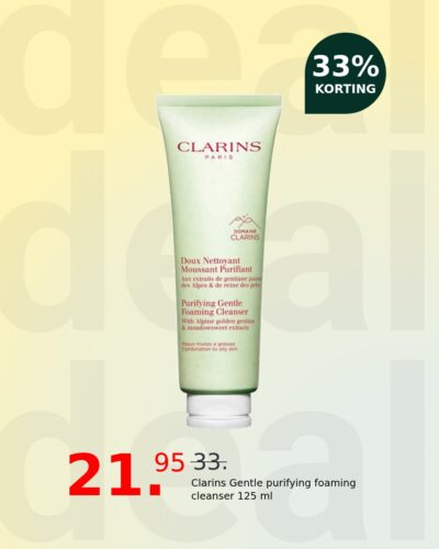 Clarins Gentle purifying foaming cleanser 125 ml