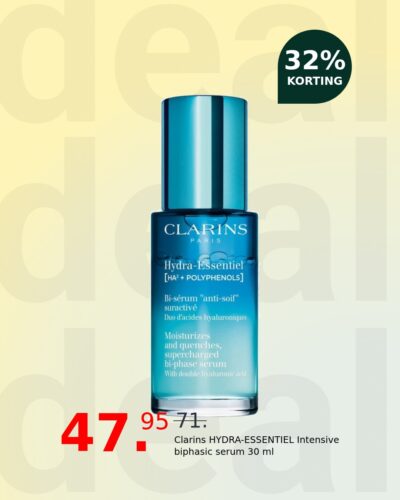 Clarins HYDRA-ESSENTIEL Intensive biphasic serum 30 ml