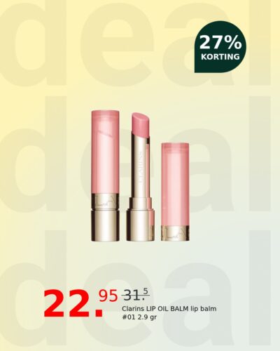 Clarins LIP OIL BALM lip balm #01 2.9 gr