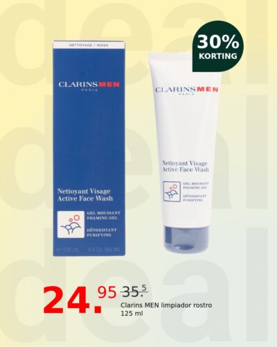 Clarins MEN limpiador rostro 125 ml