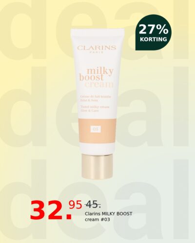Clarins MILKY BOOST cream #03