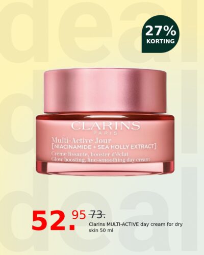 Clarins MULTI-ACTIVE day cream for dry skin 50 ml