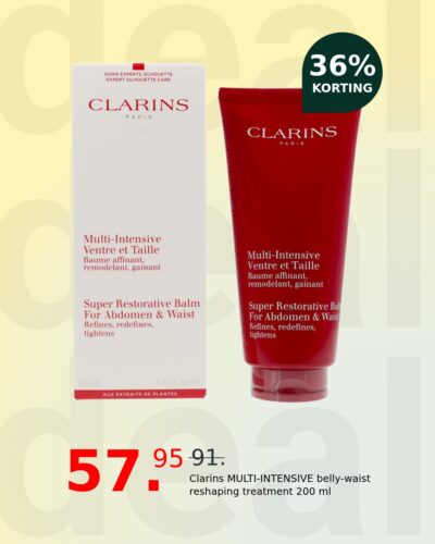 Clarins MULTI-INTENSIVE belly-waist reshaping treatment 200 ml