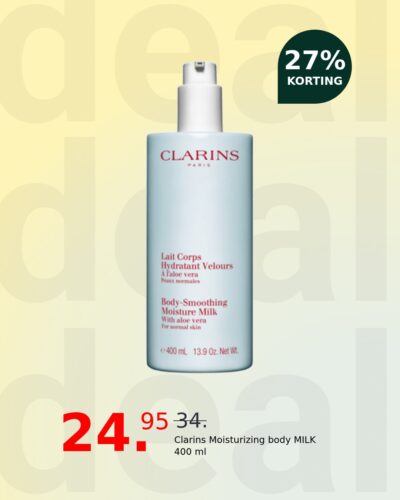 Clarins Moisturizing body MILK 400 ml