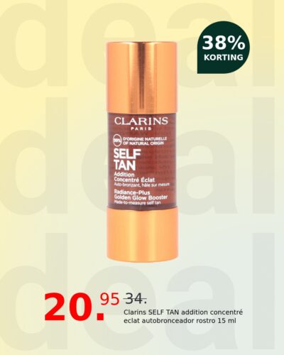 Clarins SELF TAN addition concentré eclat autobronceador rostro 15 ml