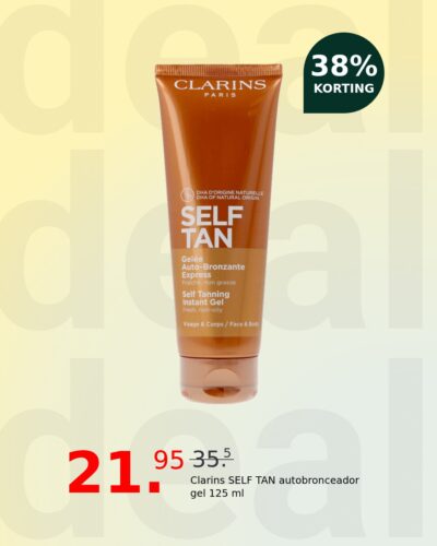 Clarins SELF TAN autobronceador gel 125 ml