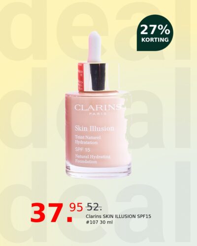 Clarins SKIN ILLUSION SPF15 #107 30 ml