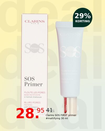 Clarins SOS FIRST primer #mattifying 30 ml