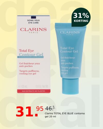 Clarins TOTAL EYE BLUE contorno gel 20 ml