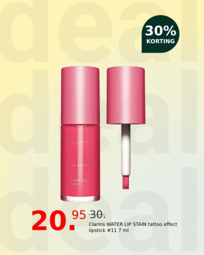 Clarins WATER LIP STAIN tattoo effect lipstick #11 7 ml