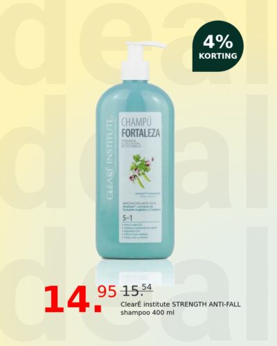 ClearÉ institute STRENGTH ANTI-FALL shampoo 400 ml