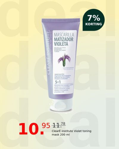 ClearÉ institute Violet toning mask 200 ml