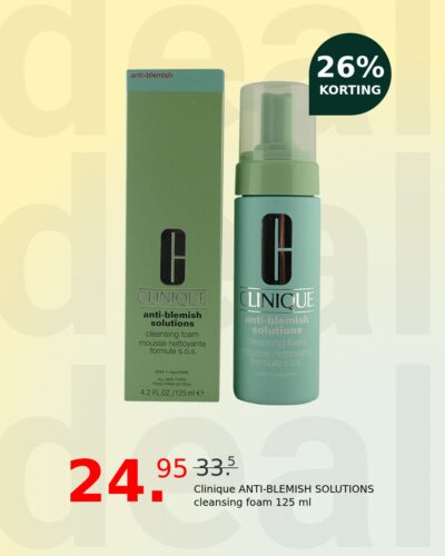 Clinique ANTI-BLEMISH SOLUTIONS cleansing foam 125 ml