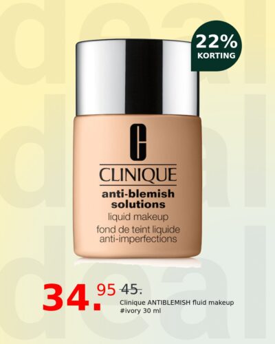 Clinique ANTIBLEMISH fluid makeup #ivory 30 ml