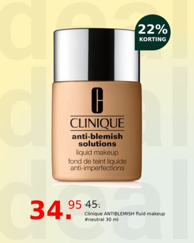 Clinique ANTIBLEMISH fluid makeup #neutral 30 ml