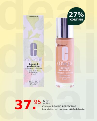 Clinique BEYOND PERFECTING foundation + concealer #02-alabaster