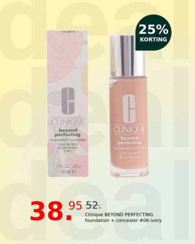 Clinique BEYOND PERFECTING foundation + concealer #06-ivory