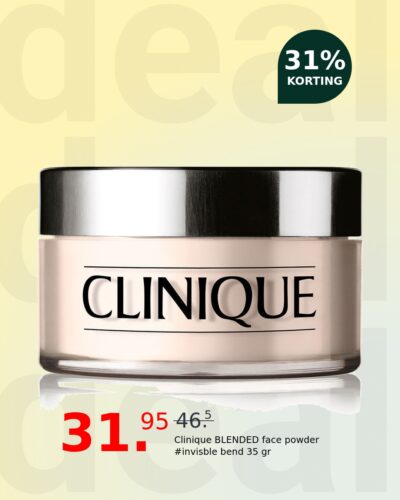 Clinique BLENDED face powder #invisble bend 35 gr