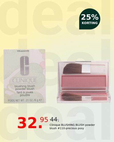 Clinique BLUSHING BLUSH powder blush #110-precious posy