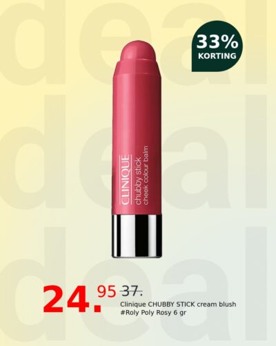 Clinique CHUBBY STICK cream blush #Roly Poly Rosy 6 gr