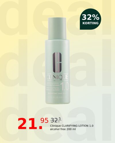 Clinique CLARIFYING LOTION 1.0 alcohol free 200 ml
