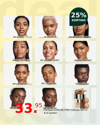 Clinique EVEN BETTER makeup SPF15 #10-golden