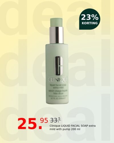 Clinique LIQUID FACIAL SOAP extra mild with pump 200 ml