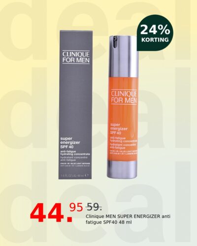 Clinique MEN SUPER ENERGIZER anti fatigue SPF40 48 ml