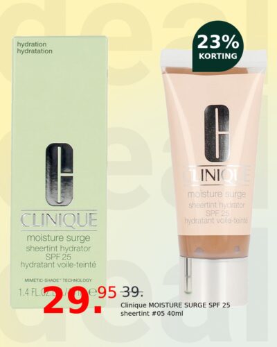 Clinique MOISTURE SURGE SPF 25 sheertint #05 40ml