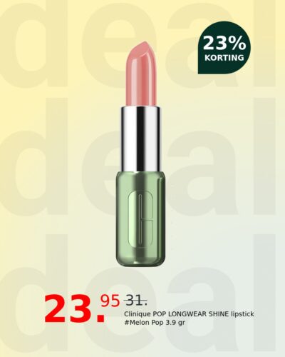 Clinique POP LONGWEAR SHINE lipstick #Melon Pop 3.9 gr