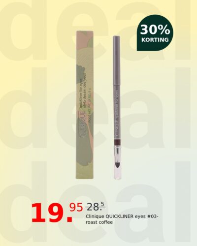 Clinique QUICKLINER eyes #03-roast coffee