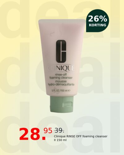 Clinique RINSE OFF foaming cleanser II 150 ml