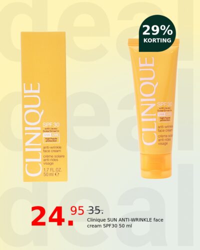 Clinique SUN ANTI-WRINKLE face cream SPF30 50 ml